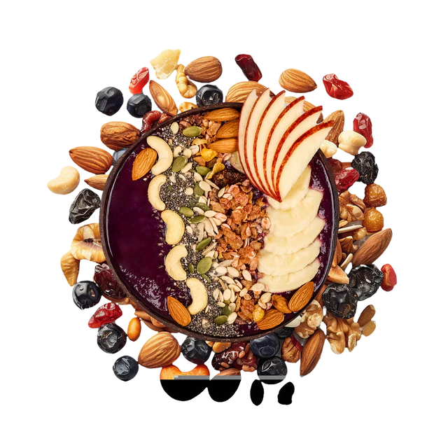 Acai berry smoothie bowl